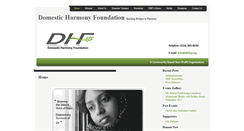 Desktop Screenshot of dhfny.org